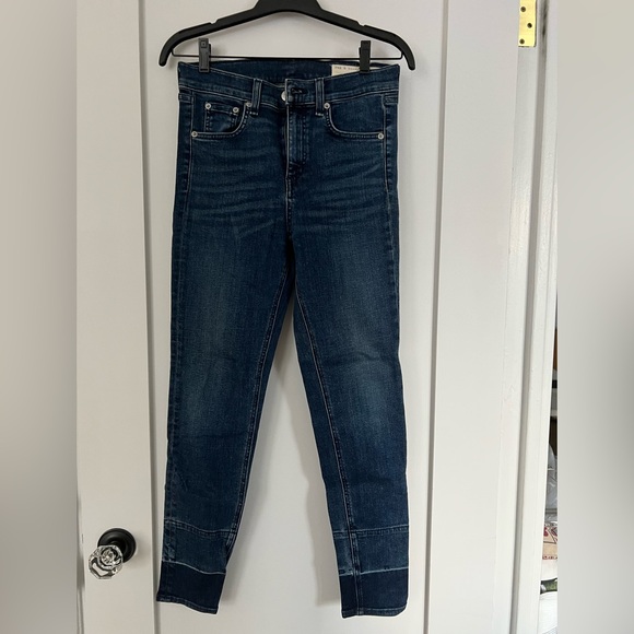 rag & bone Denim - Rag & Bone high rise ankle skinny jeans. Size 26. Great condition.